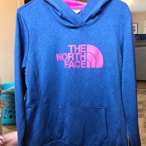 Blue The North Face  Sweatshirt size Large